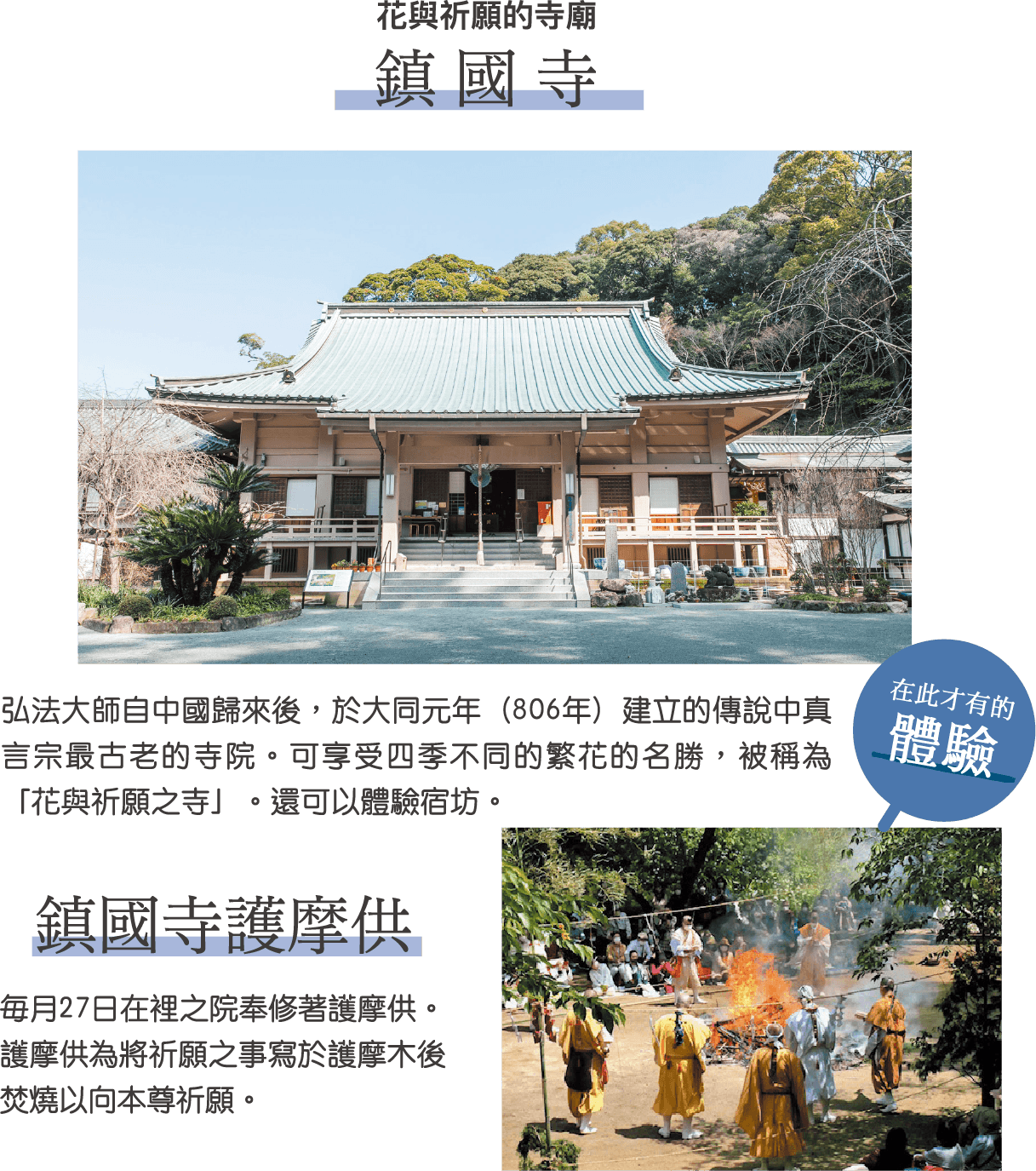 鎮國寺 鎮國寺護摩供